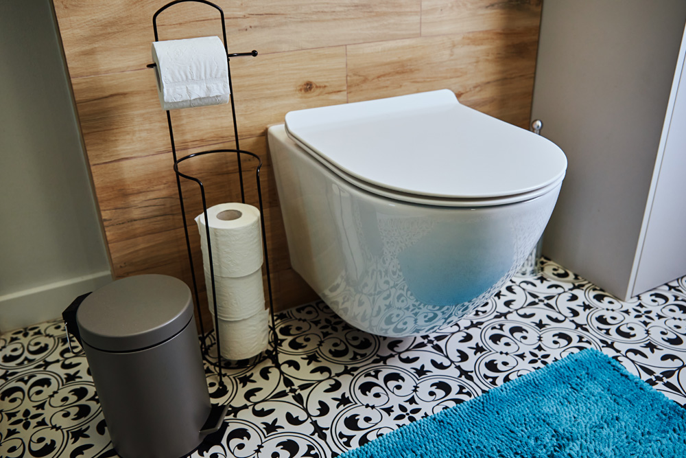 Fugen-Engel für Fugen rund um das WC Fugen-Engel für Fugen rund um das WC